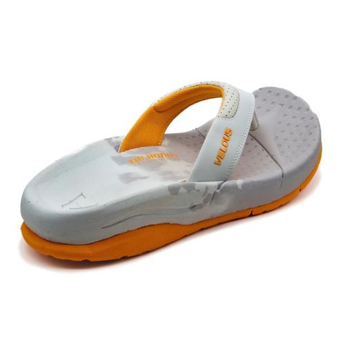 Velous Oceanside Flip (Light Grey/Apricot)