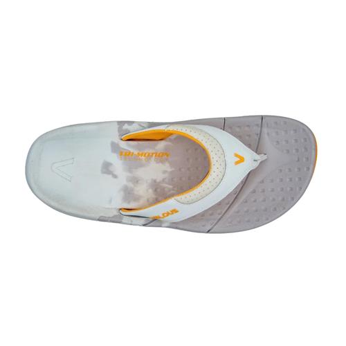 Velous Oceanside Flip (Light Grey/Apricot)