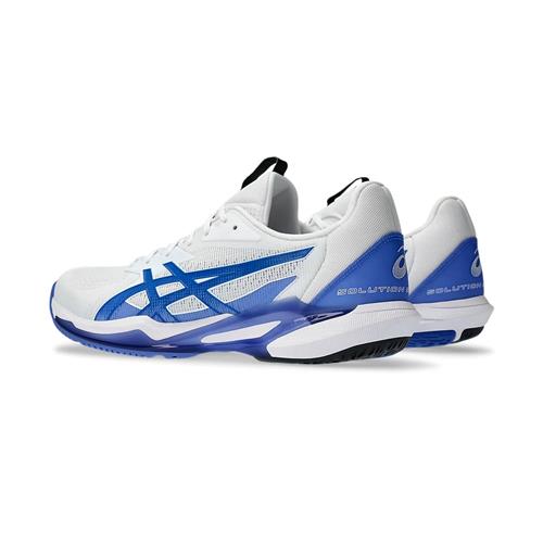 Asics Solution Speed FF3 Hardcourt Men's Tennis Shoes (White/Tuna Blue)