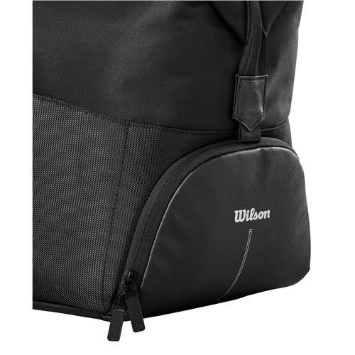 Wilson RF 6pk Practice Duffle Racquet Bag (Black)