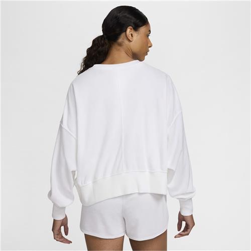 Nike Women's Heritage Fleece Crewneck (White)