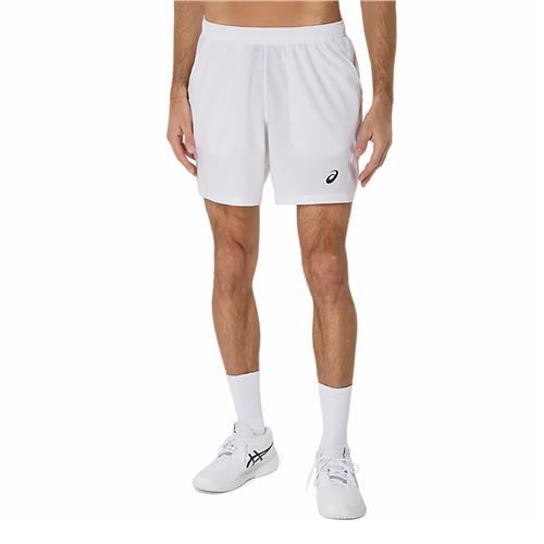 Asics Court 7In Men's Short (Brilliant White)