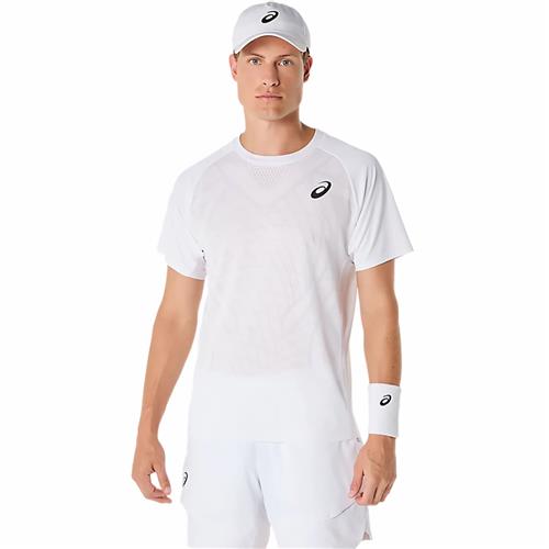 Asics Match Actibreeze Short Sleeve Top (Brilliant White)