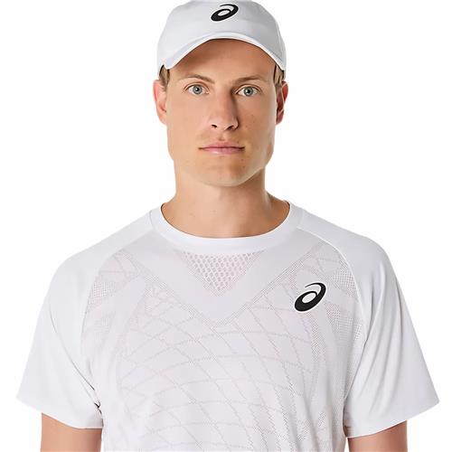 Asics Match Actibreeze Short Sleeve Top (Brilliant White)