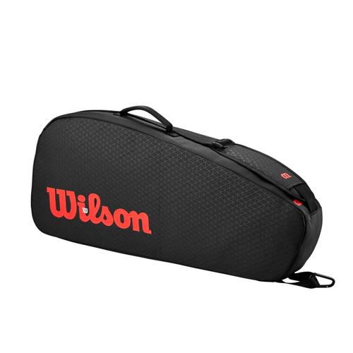 Wilson Clash V3 3 Pack Racquet Bag (Black/Infrared)