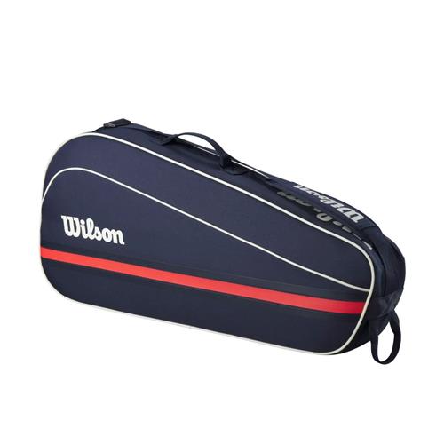 Wilson 3pk Team Racket Bag 2025 (Navy)