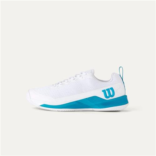 Wilson Rush Pro 4.5 OZ Men's Tennis Shoes (White/Atomic Blue)