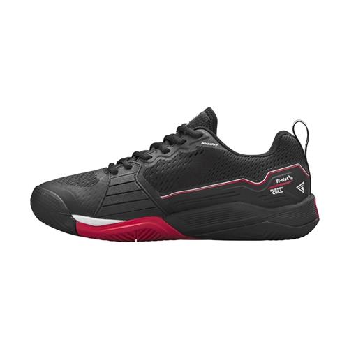 Wilson Rush Pro 4.5 Men's Tennis Shoes (Black/Red/White)