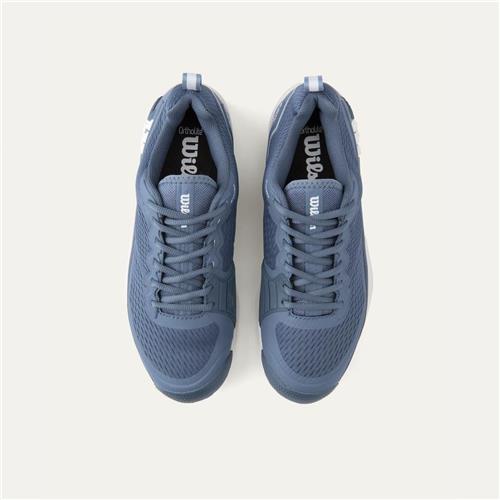 Wilson Rush Pro 4.5 OZ Men's Tennis Shoes (White/China Blue)