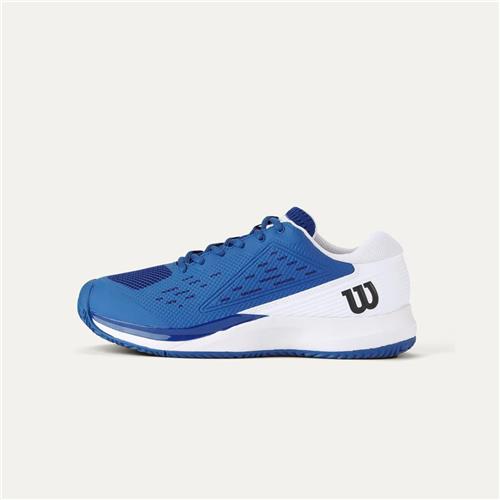 Wilson Rush Pro Ace D V Men's Tennis Shoes (Blue/White)