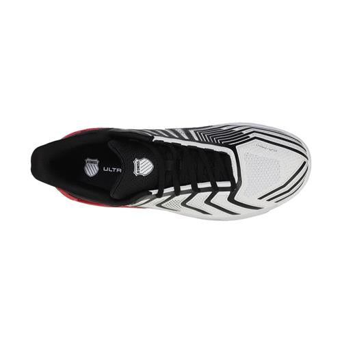 K-Swiss Ultra Shot 4 AC Men''s Tennis Shoes (White/Black/Mars Red)
