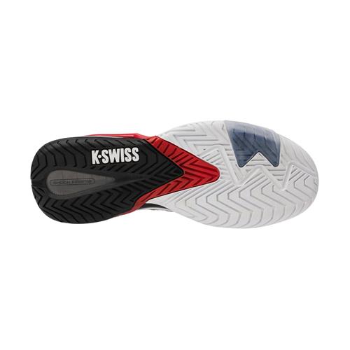 K-Swiss Ultra Shot 4 AC Men''s Tennis Shoes (White/Black/Mars Red)
