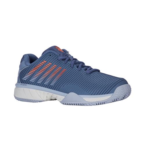 K-Swiss Hypercourt Express 2 Clay Men's Shoes (Infinity/Arctic Ice/Scarlet Ibis)