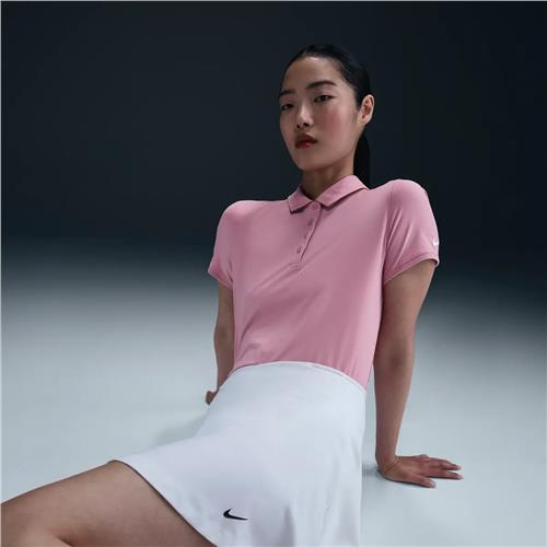 NIke Dri-Fit Victory Short Sleeve Polo (Elemental Pink/White)