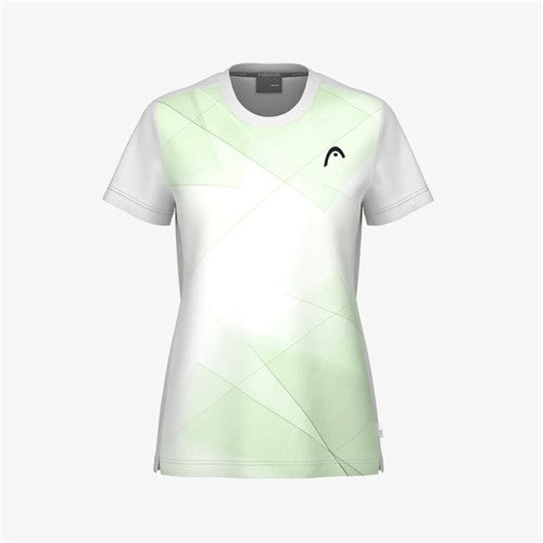 Head Tie-Break Girls T-Shirt (white/celery green)