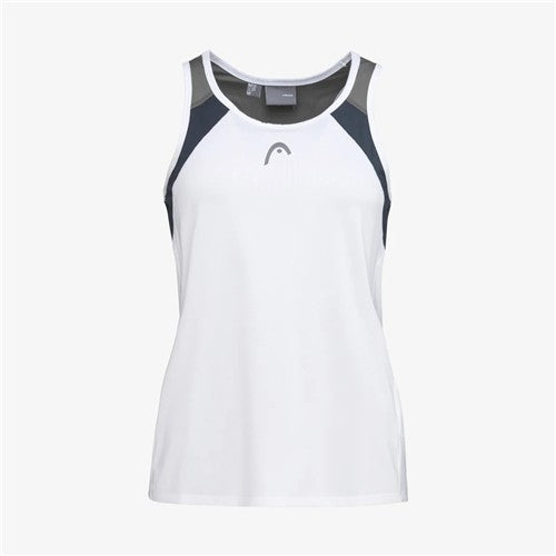 Head CLUB 22 Girl's Tank (white/navy)