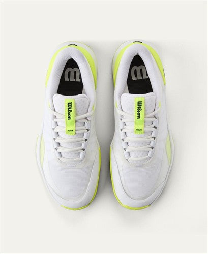 Wilson Intrigue Tour OZ Womens Shoes (White/Safety Yellow)