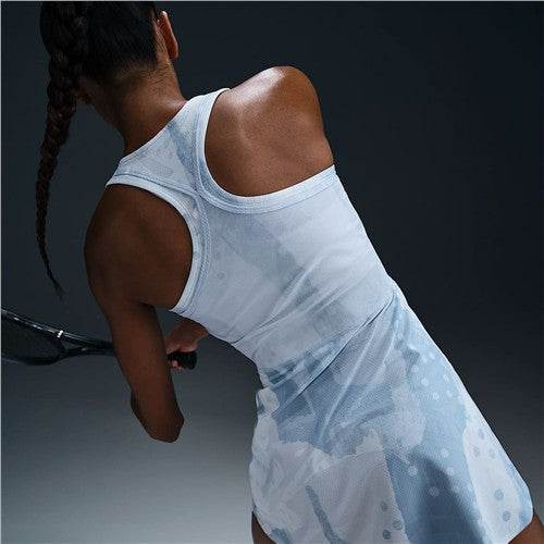 Nike Court Dri-Fit Slam Dress MB PRT (White/Football Grey/Medium Ash)