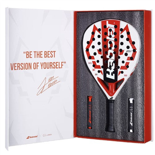 Babolat Technical Viper Juan Lebron 2.5 Padel Racquet (white/red/black)