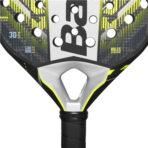 Babolat Counter Veron 2.5 2025 Model Padel Racquet (black/yellow)