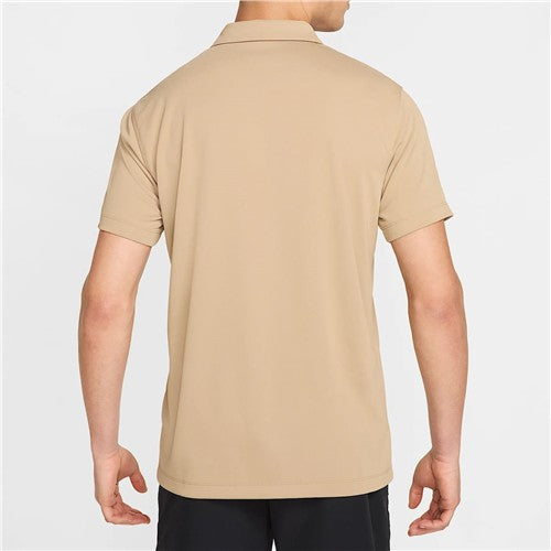 Nike Court Dri-Fit Summer Victory Solid Polo (Parachute Beige/White)