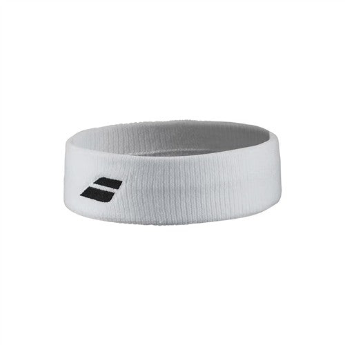 Babolat Logo Headband (White) UNIQ