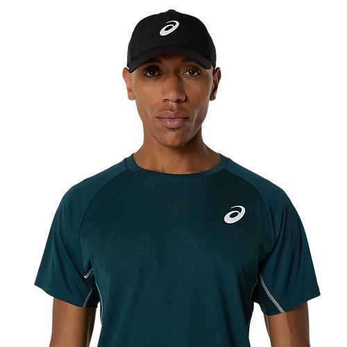 Asics Match Actibreeze Short Sleeve Top (Saxon Green) 2025 French Open