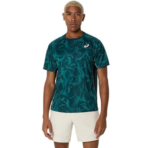 Asics Game SS Men's Top (Saxon Green) 2025 French Open