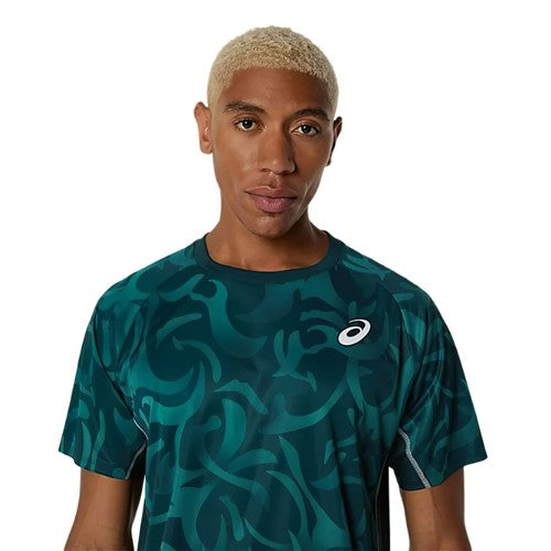 Asics Game SS Men's Top (Saxon Green) 2025 French Open