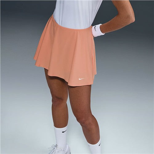 Nike Dri-Fit Victory Short Flouncy Skirt (Apricot Agate/White)