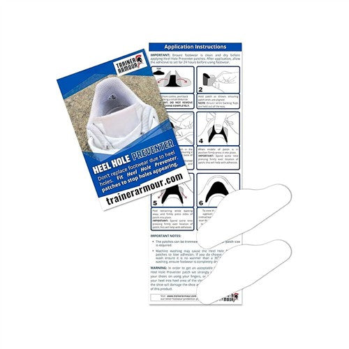 Trainer Armour Heel Hole Preventer (White)