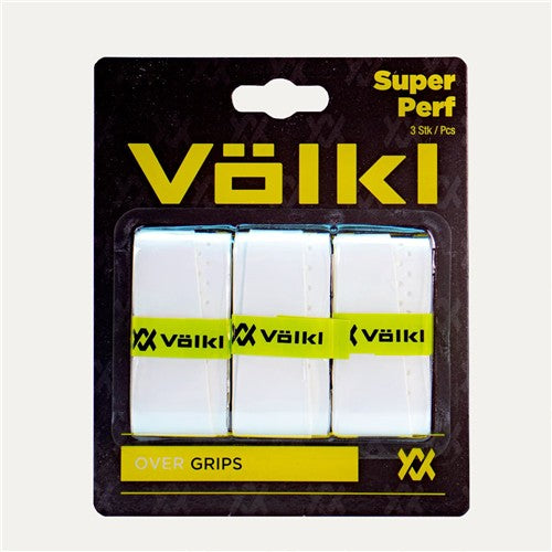 Volkl Super Perf Overgrip 3 Pk (White)