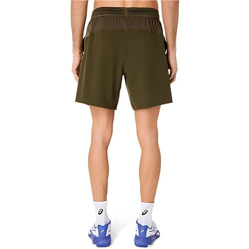 Asics Match 7 inch Short (Brown Stone)