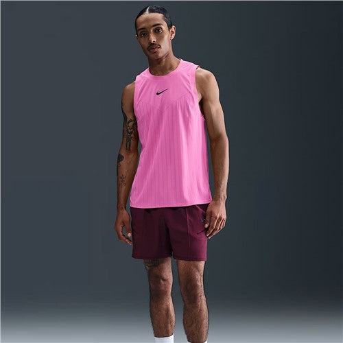 NikeCourt Slam Men's Dri-Fit Advantage Tennis Tank Top (Playful Pink)