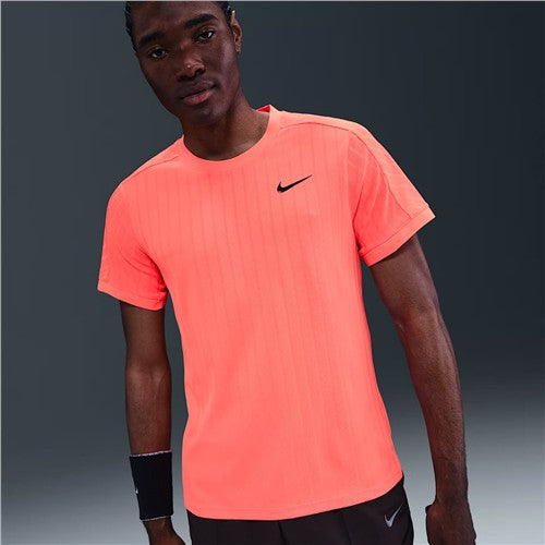 NikeCourt Slam Men's Dri-Fit Advantage Tennis Top (Bright Mango)