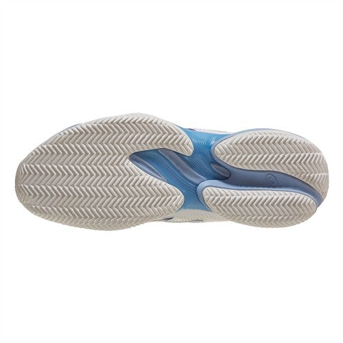 Asics Court FF3 Novak Clay Men's Shoes (White/Tuna Blue)