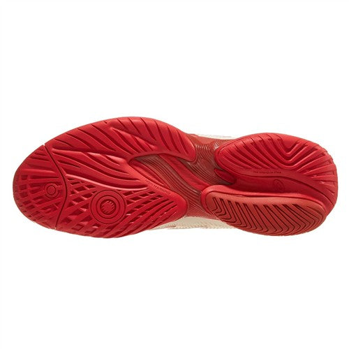 Asics Court FF3 Novak Men's Shoes (Cream/Classic Red)