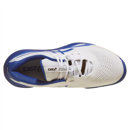 Asics Gel-Resolution X Wide Men's Shoes (White/Dark Cobalt)