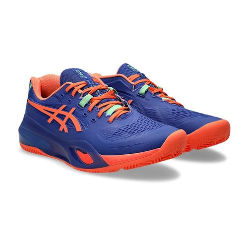 Asics Gel-Resolution X Padel Men's Shoes (Darl Cobalt/Vivid Coral)