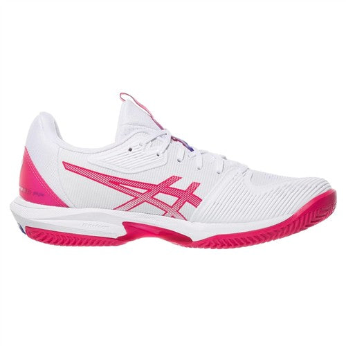 Asics Solution Speed FF3 Clay Women's Shoes (White/Bright Rose)
