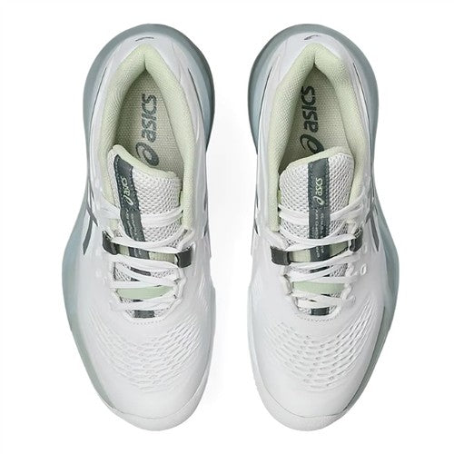 Asics Gel-Resolution X Clay Women's Shoes (White/Monument Blue)