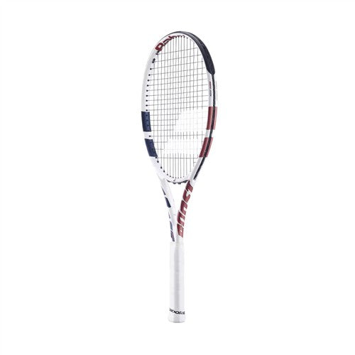 Babolat Boost Drive 2025 Tennis Racquet (White/Dark Blue/Bronze)