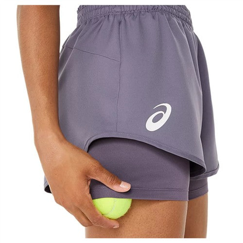 Asics Match Women's Short (Greyish Purple)