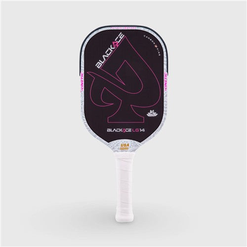 Pro Kennex Black Ace LG 14mm Pickleball Paddle (White)