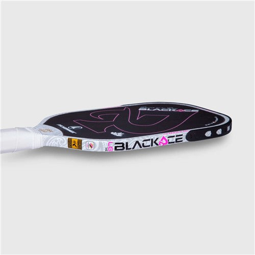Pro Kennex Black Ace LG 14mm Pickleball Paddle (White)