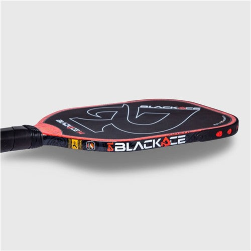 Pro Kennex Kinetic Black Ace 14mm Pickleball Paddle (Red)