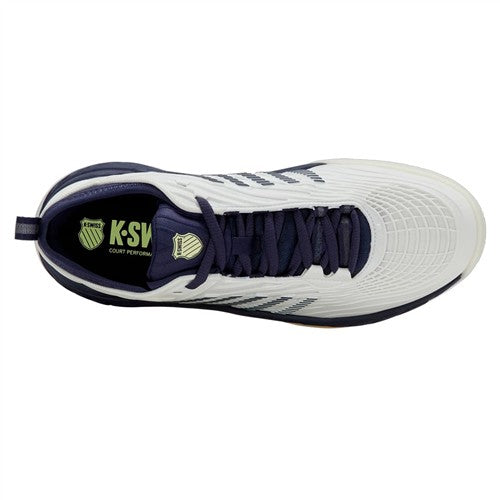 K-Swiss Hypercourt Supreme 2 AC Men's Shoes (Blanc de Blanc/Naval Academy/Luminary Green)