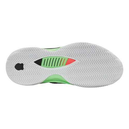 K-Swiss Hypercourt Supreme 2 Clay Men's Shoes (White/Black/Soft Green)