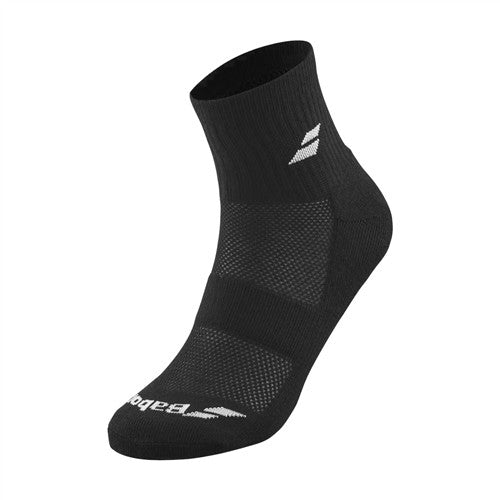 Babolat Quarter Socks 3 Pairs Pack (Black)