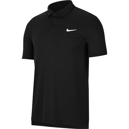 Nike Court Dri-Fit Mens Tennis Polo (Black) » Strung Out